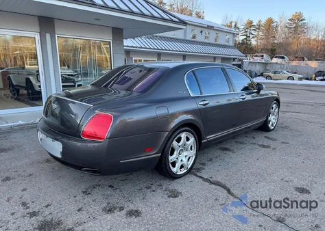 2008 Bentley Continental Flying Spur из США, поврежденный, VIN SCBBR93W48C052621